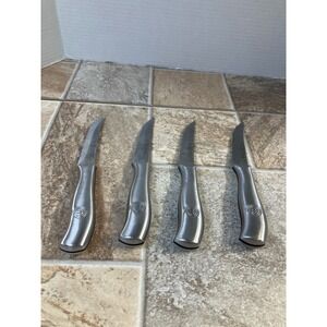 MasterClass Set of 4 Steak Knives 45 Inch Serrated Blade Premium Steel